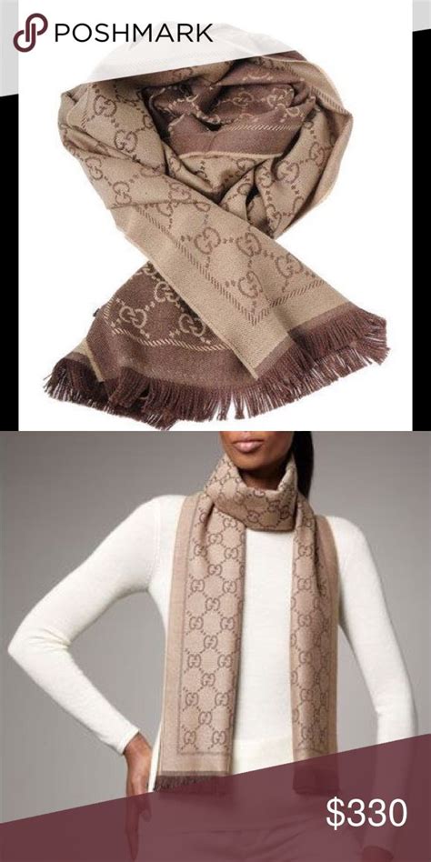 gucci sten scarf kaufen|Gucci scarf celebrities.